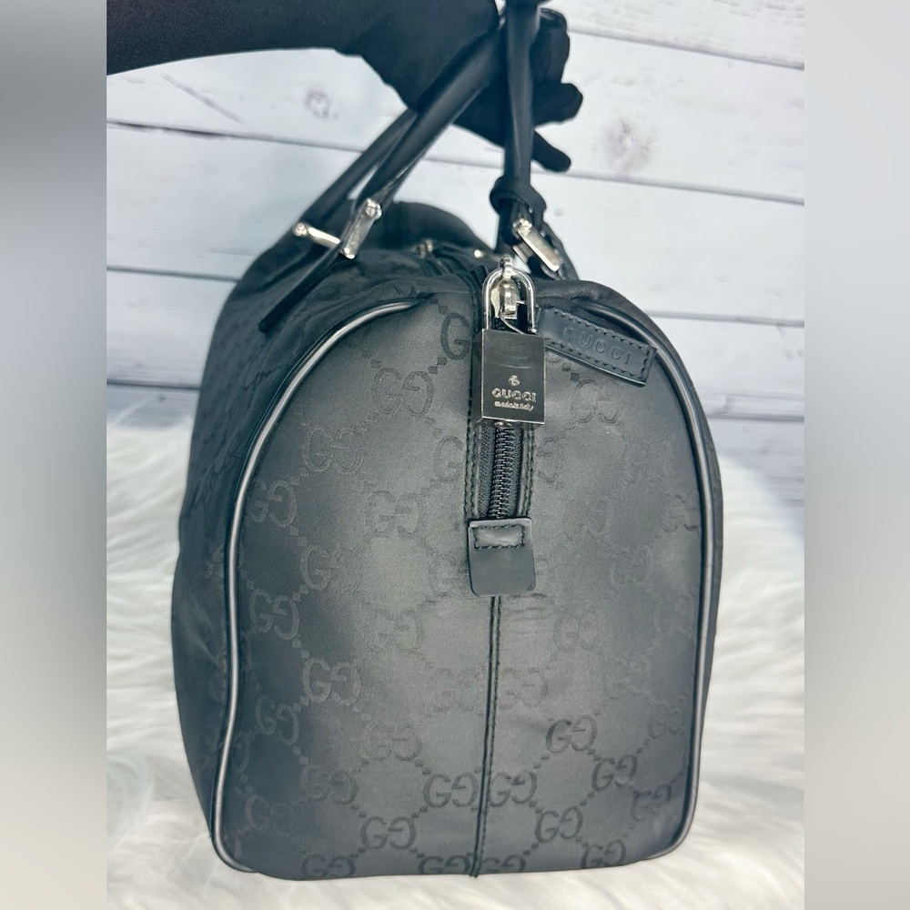 Authentic Gucci GG Canvas Boston Bag – Y2K Vintage 🖤 - Picture 8 of 16
